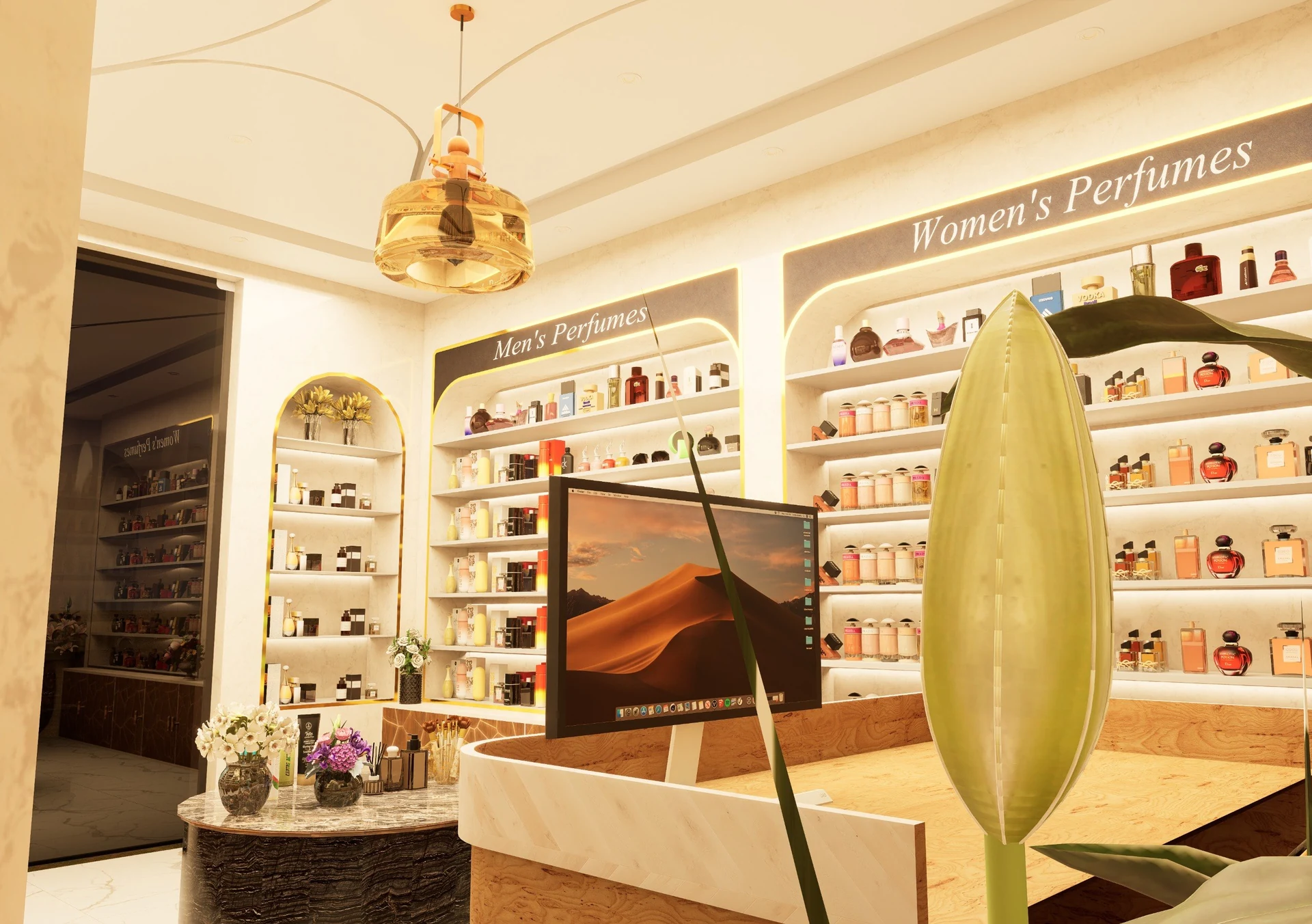 Sanjeri Perfumes interior view 6